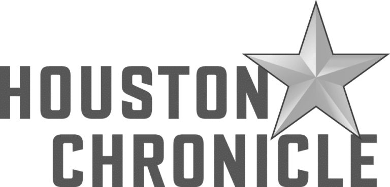 Houston Chronicle logo on a green background, with services including tablet repair and computer repair in Houston.